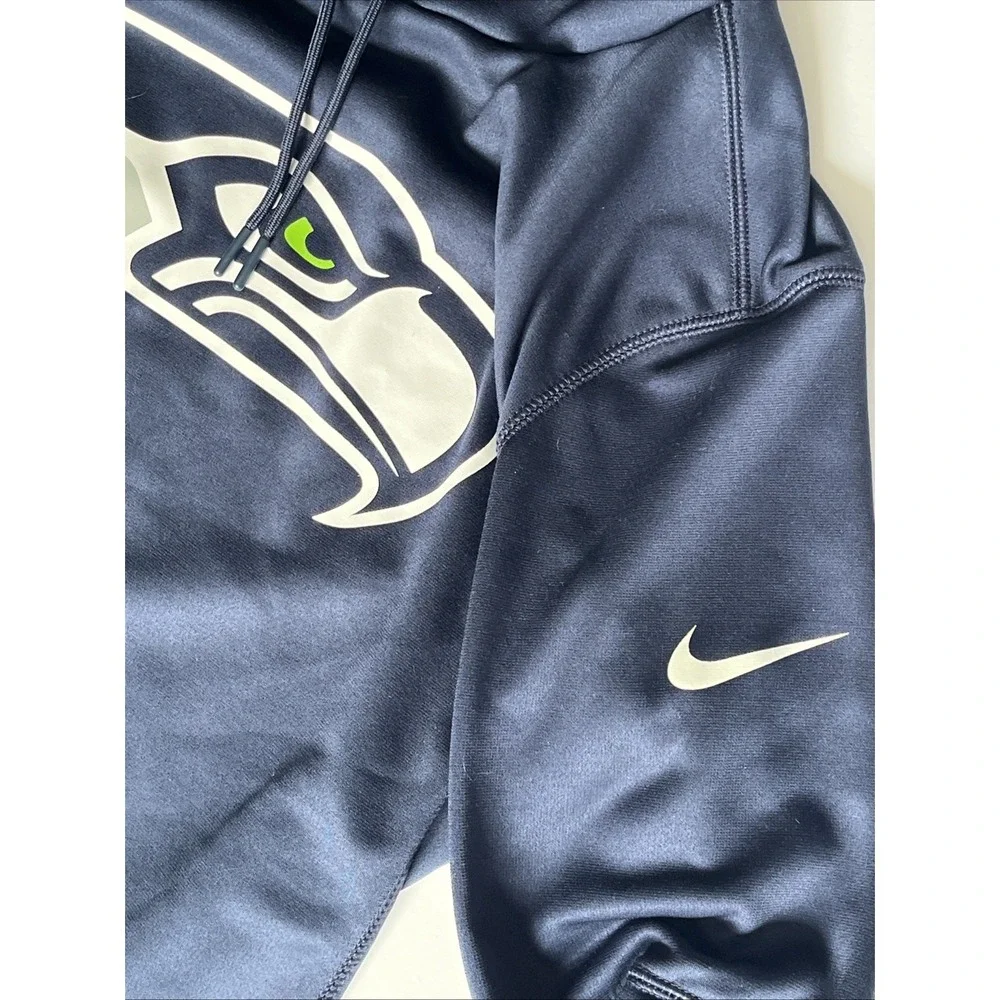 Nike Dri Fit Seattle Seahawks Hoodie Sweatshirt SIZE SMALL UNISEX